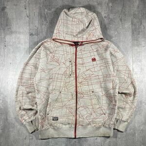 00s Y2k DC Shoes Full-Zip Up Hoodie